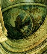majestas domini absiden i va med bilden av  herren i sitt majestat oil on canvas
